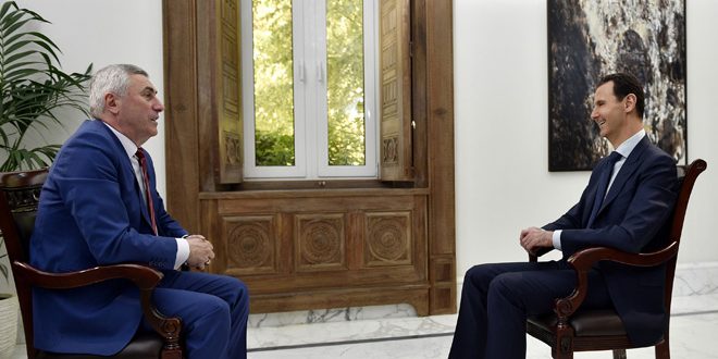 Интервью президента Сирии Башар Аль-Асад Белорусскому Клубень-ТВ (2017)