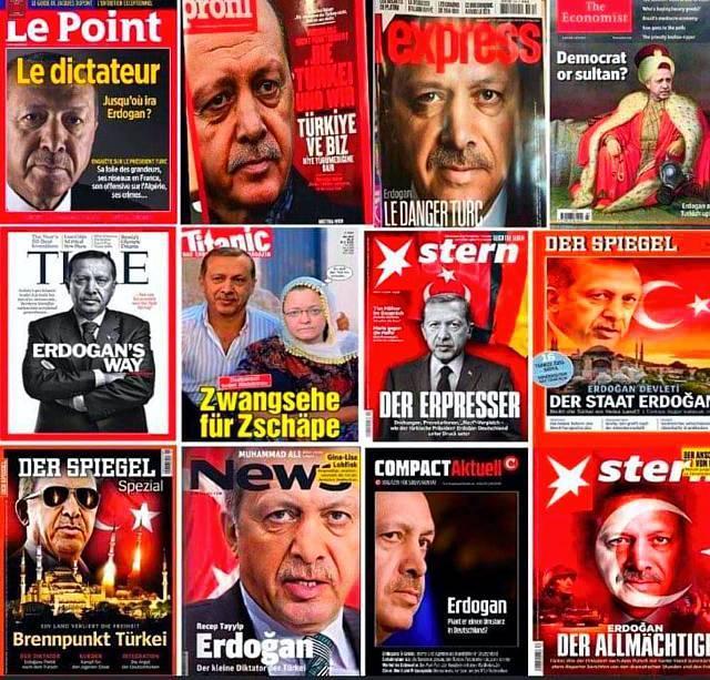 Европа под предводительством Германии (ФРГ) поднимает дебош – гонит волну на Эрдогана и Путина